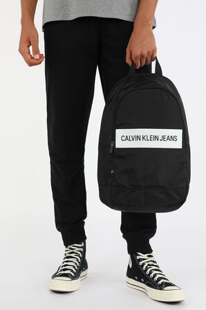 Round Backpack in Black CALVIN KLEIN